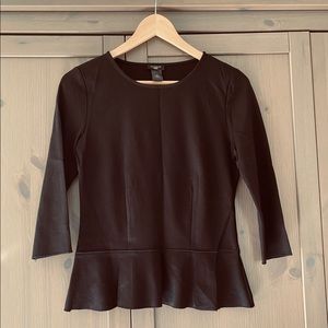 AT | Peplum Ponte Top 👀